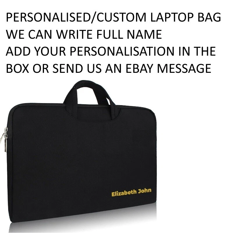 PERSONALISED Case Bag With Handles Cover Lenovo 11.6 12.5 13.3 u0026 14  Laptops | eBay