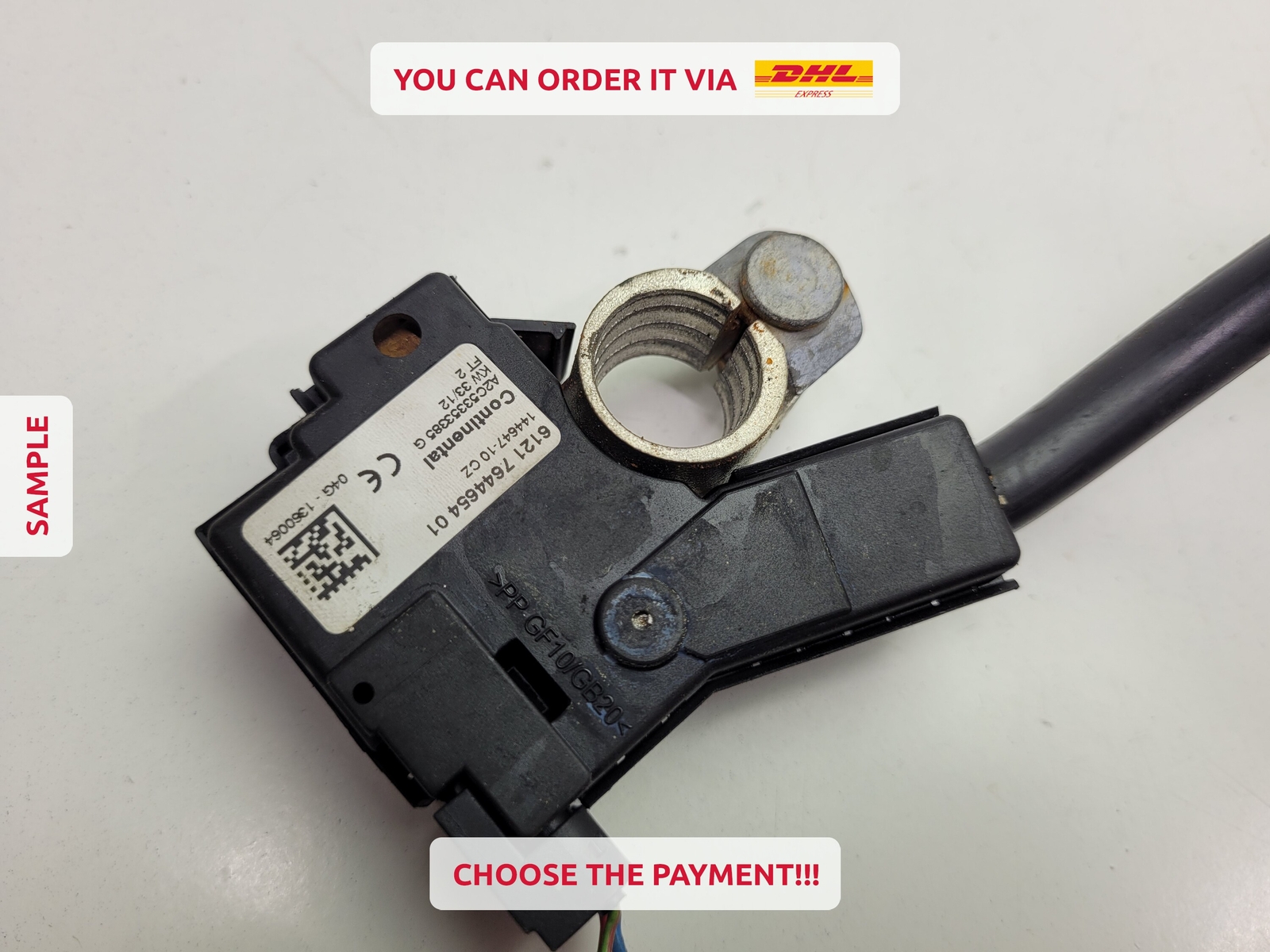 ✓✓✓BMW F SERIES BATTERY CABLE NEGATIVE 7644654 61217644654  