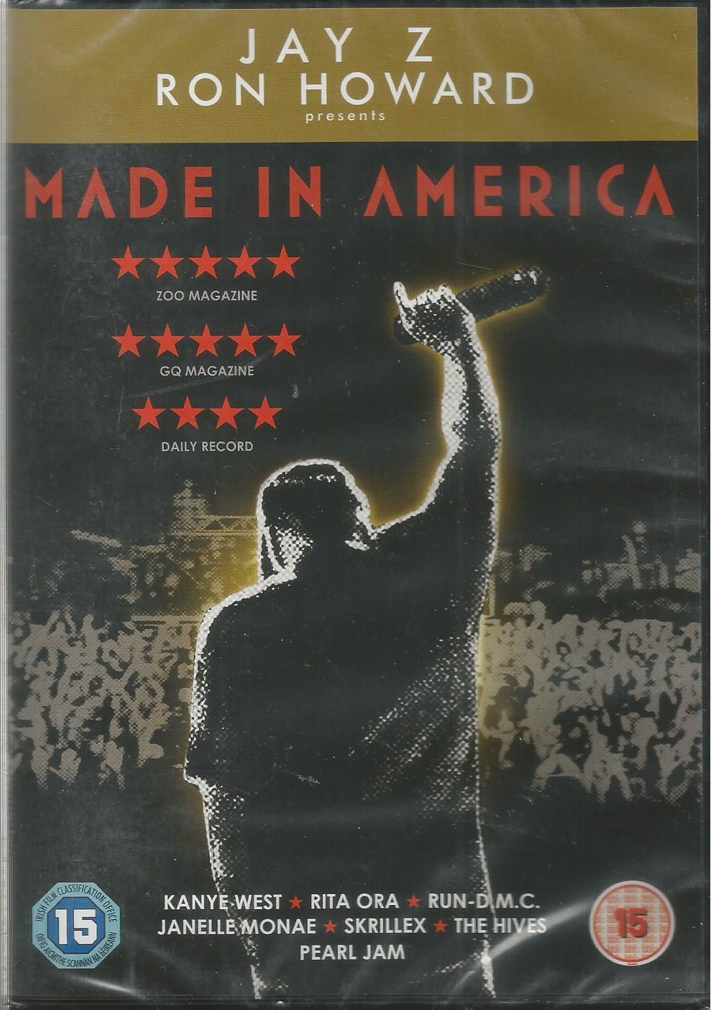 Jay Z - Made In America DVD, new and sealed