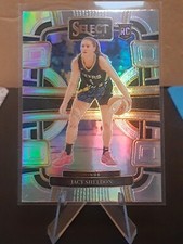 2024 Panini Select WNBA Jacy Sheldon Silver Prizm Rookie Card #60 Dallas Wings