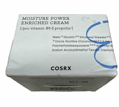COSRX Moisture Power Enriched Cream 50ml *US SELLER, FAST SHIP* BBD 06/24