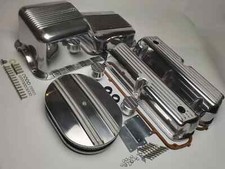 Sbf Ford 289 302 Polished Oil Panvalve Covers 12 Air Cleaner Engine Dress Up