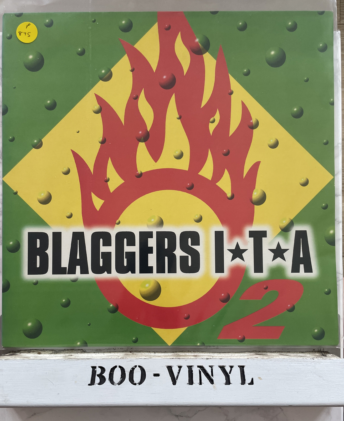 BLAGGERS ITA Oxygen 12""  VINYL  1993 3 Track (EP) UK Parlophone EX / EX