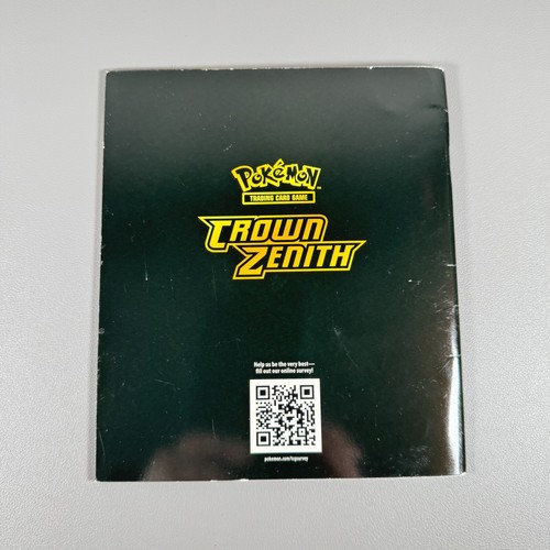 Pokemon TCG Player's Guide CROWN ZENITH from Elite Trainer Box *edge wear* - Picture 5 of 6