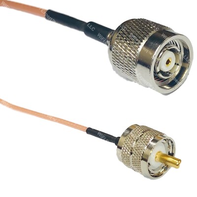 RG316 RP-TNC MALE to PL259 UHF Male RF Cable Rapid-SHIP LOT