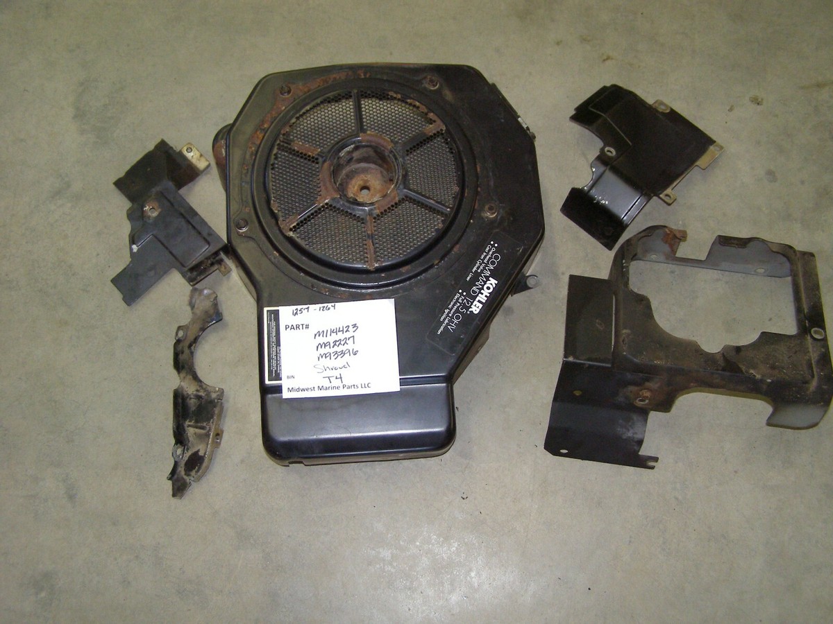 John Deere STX38 Yellow Deck Kohler Command 12.5hp Flywheel Shroud