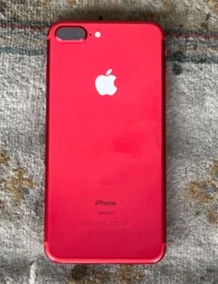 iPhone 7 PLUS 128 GB Apple - ROSSO (Red) Grado A+++   Batteria 100% - Come Nuovo - Immagine 3 di 4
