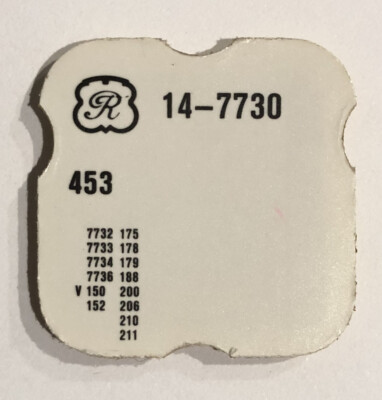 Pièce De Mouvement De Montre : Roue Additionnelle Pour Valjoux 7733, 7730, Venus 150, 175 (occasion)