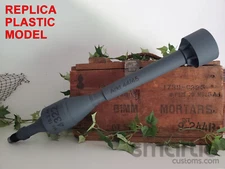 FAKE 88mm RPzB GR.4322 Panzerschreck Rocket - Plastic Replica