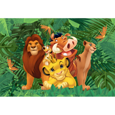 Jungle Safari Lion King Backdrop Baby Shower Background