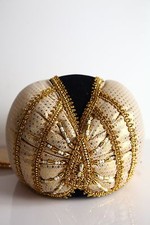 Dancing, Theatrical Performance Taqiyah Cap with beads from Tashkent Uzbekistan