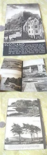 SCOTLAND-PHOTOGRAPHIC PAMPHLET,1930,Valentine & Sons,Illust