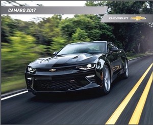 2017 Chevrolet Camaro 38-page Original Car Sales Brochure Catalog - SS 1LE ZL1