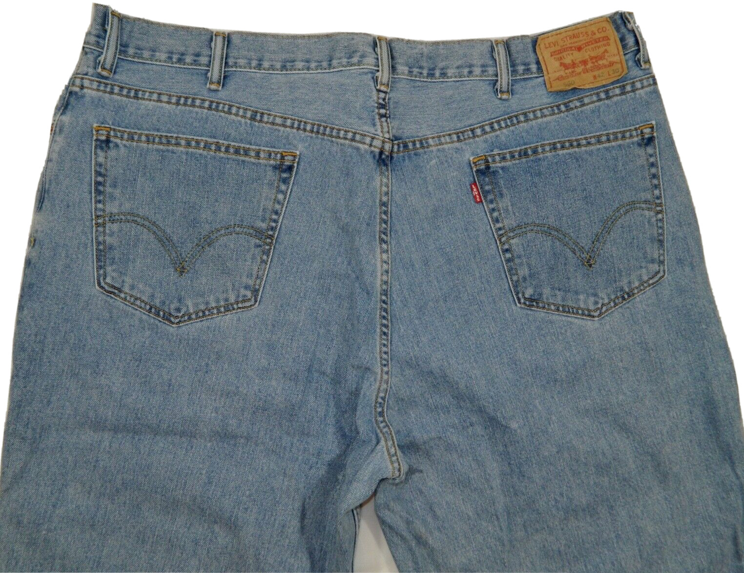 90'S Levi's 560 LOOSE FIT TAPERED LEG Black Denim Tapered Denim Pants Men's W36 Vintage unclear black type Vintage Second Hand