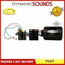 Steering Wheel Stalk Control Adaptor Phone Button Support For Fiat Ritmo 2007-14