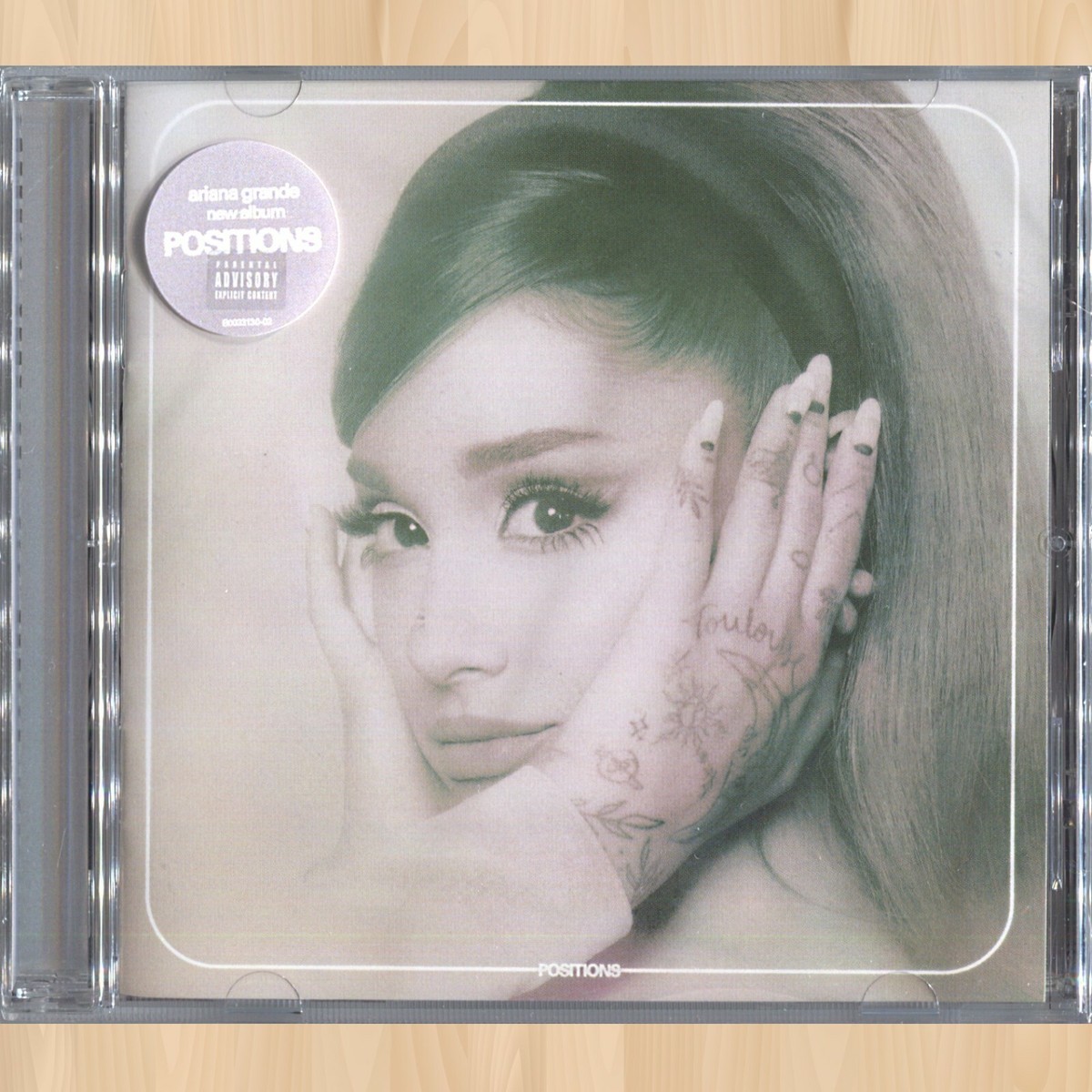 ARIANA GRANDE Positions LIMITED EDITION CD 2 off the table