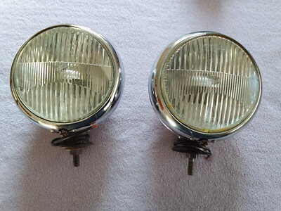 Hella Nebelscheinwerfer chrom fog lights Mercedes w120 ponton 220 w136 w187