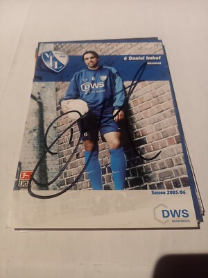 Signed postcard Daniel Imhof VfL Bochum new
