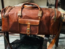 Casadecuero - Vintage große Leder Reisetasche Reisetasche Wochenendtasche