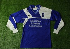 ERIMA  6 ORIGINAL MENS 80'S RARE VINTAGE RETRO FOOTBALL SHIRT JERSEY SIZE M //