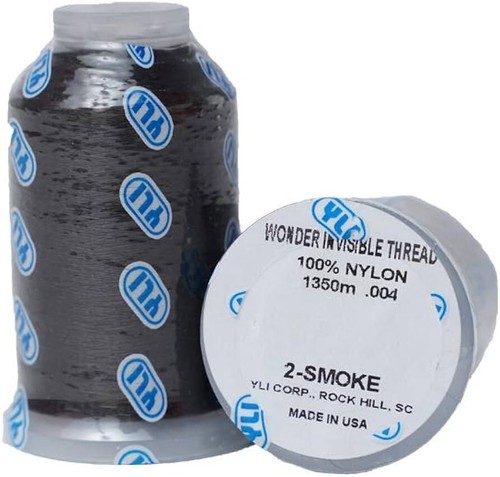 (1) YLI Wonder Invisible Thread Smoke Monofilament Sewing Thread | eBay ...