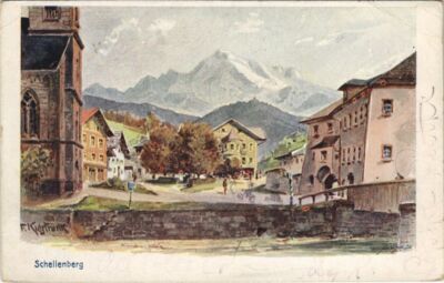 CPA AK Schellenberg - Dorfpartie GERMANY (1065853)