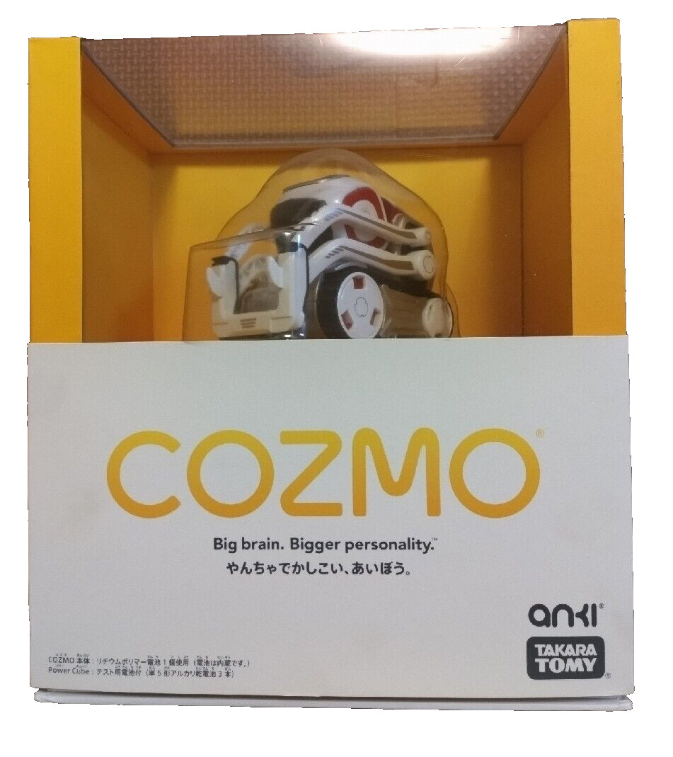 Robot interactivo Takara Tomy Cozmo con cubos juguete de inteligencia artificial de aprendizaje de Anki Japón