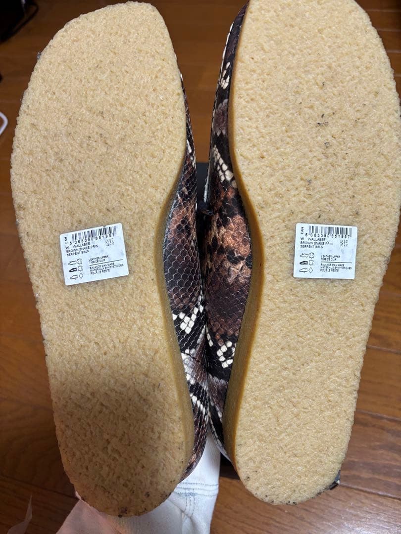 Clarks wallaby python pattern - image 3