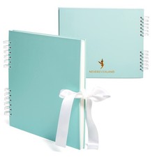 Scrapbook Album 12x10 Blue Scrap Book. Scrapbooking Supplies, Memory Book, ...