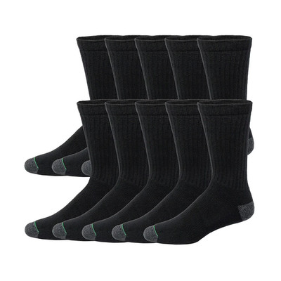 Member's Mark Sport Crew Socks  10 Pack Athletic Cotton Blend Comfort  Unisex.