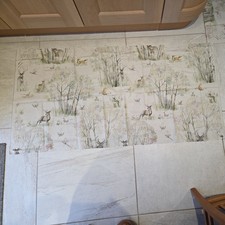 Voyage Maison Sherwood Forest designer upholstery fabric remnant 140 CM X 72 CM