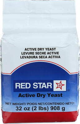 New Active Dry Yeast 2 lb Pouch Baking Yeast for Bread Pizza Dough Bulk Pack New