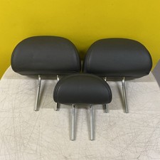 2001-2005 HONDA CIVIC REAR SEAT HEADREST BLACK LEATHER X3