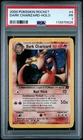 2000 POKEMON ROCKET #4 DARK CHARIZARD-HOLO PSA 1