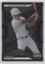 2023 Panini Elite Extra Edition Hiro Wyatt #143 1a7j