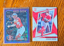 Connor Wong -2022 Chronicles Rookies & Stars Red #/100 +Topps Purple Foil #/799