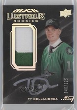 2020 SPx UD Black Lustrous Rookies Tier 1 46/125 Ty Dellandrea Patch Auto 1ln4