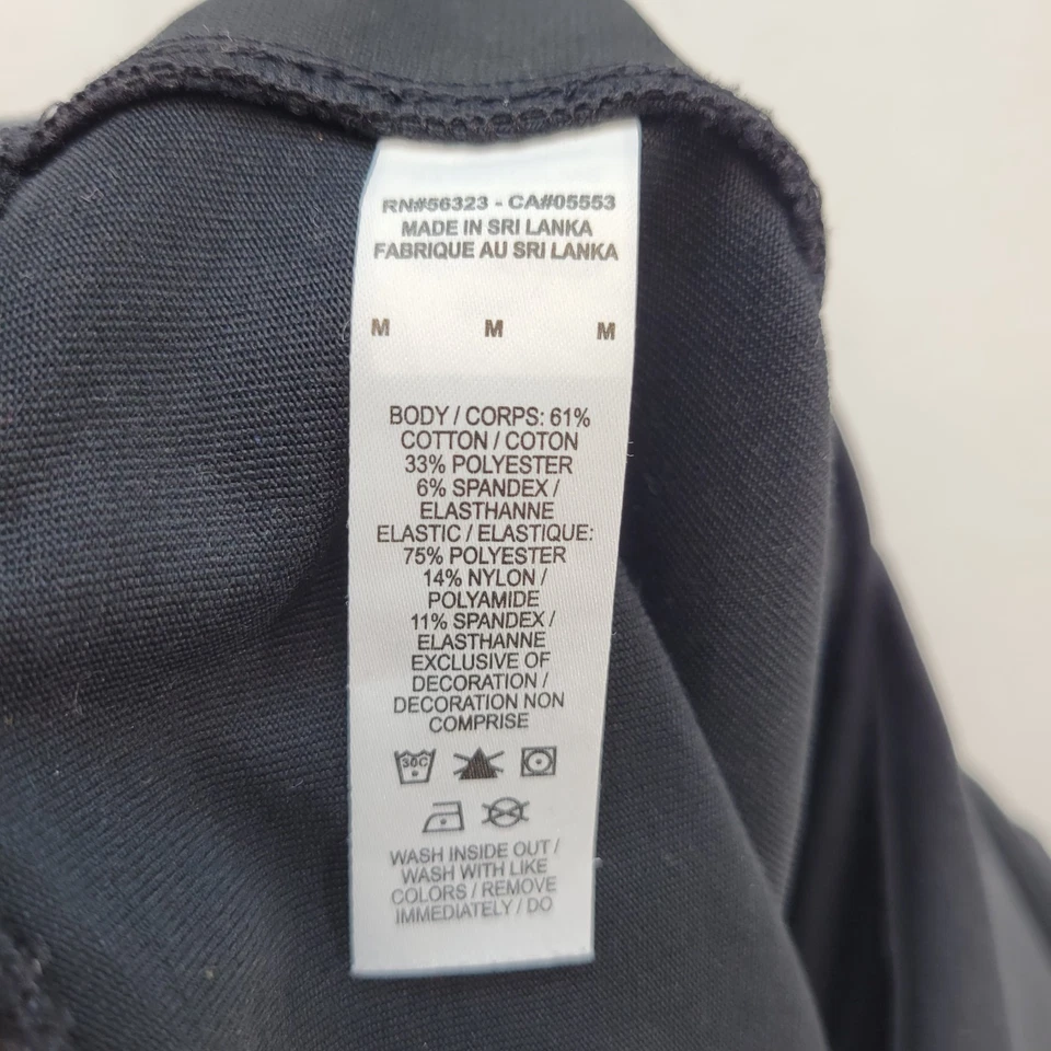 Pantalones Cortos Nike Air Bike Para Mujer Medianos Negros Atléticos Gimnasio Entrenamiento Motociclista Ropa Deportiva Foto 4 de 4