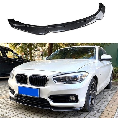 Carbon Fiber Look Front Bumper Spoiler Splitter Lip For BMW F20 F21 2011-2019