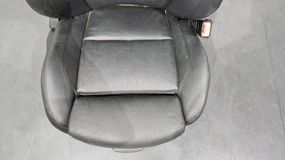 ✅07-13 OEM BMW E93 328 335is Convertible Delantero Derecho Deportivo Cuero Asientos Negro * Foto 3 de 4