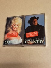 2 Cassettes Contemporary Country Early 70's 80's Both Sealed