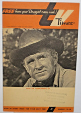 1966 Lloyd Bridges MUNSTERS Julie Newmar CATWOMAN Batman TV Times Regional Guide