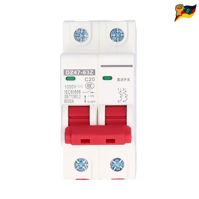 DC-Leitungsschutzschalter DZ47-63Z 2pol 1000