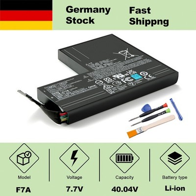 LCD 7.7V 40.04Wh F7A Laptop Akku Ersatzakku für Steam Deck Handheld Gaming PC