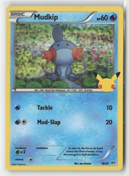 Mudkip 019/025 McDonald's 25th Anniversary Holo Promo