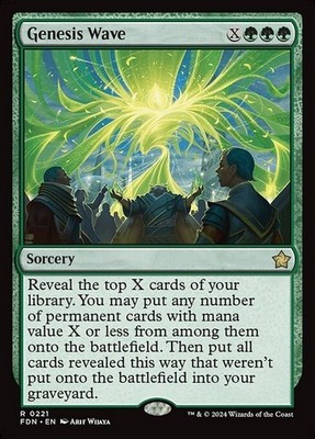 Genesis Wave ~ Foundations [ NM ] [ Magic MTG ]
