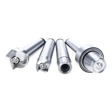 4pcs 60 degree wood lathe live center set provides excellent wear resistance