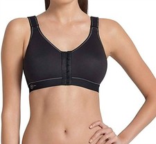 Anita Active Front Close Sports Bra Black