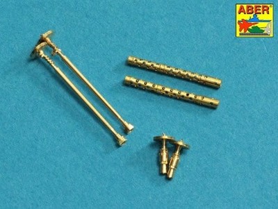 Aber 35L-070 - Maßstab 1:35 2 Metallfässer für deutsche MG34