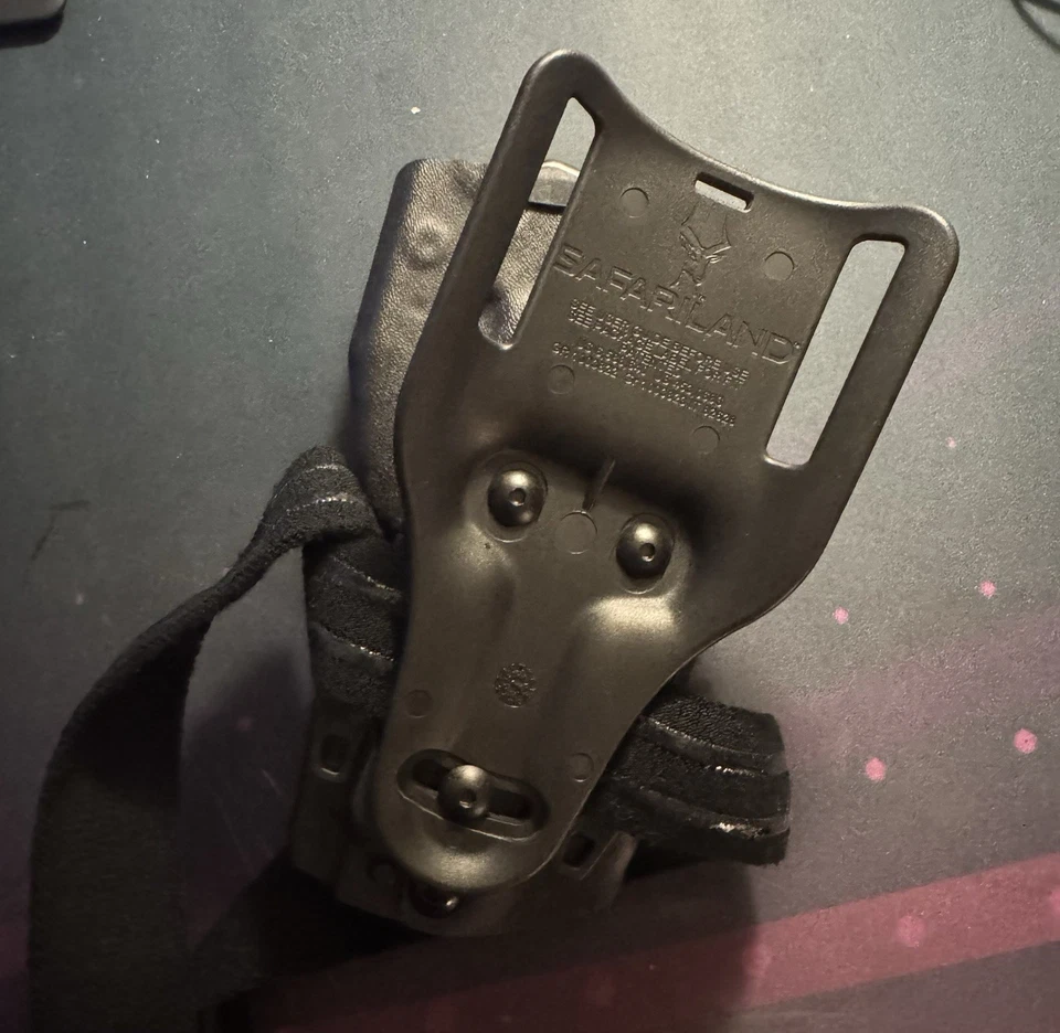 Funda Safariland 7378RDS 7TS Als Paddle Belt Loop para P320RX con TLR 7 Foto 2 de 2